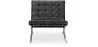 Design Armchair - Upholstered in Leather - Town image 7