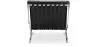 Design Armchair - Upholstered in Leather - Town image 7