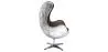 Armchair with Armrests - Aviator Style - Leather and Metal - Cocoon image 7