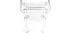 Transparent Dining Chair - Armrest Design - Louis XIV image 7