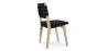 Wooden and Fabric Dining Chair - Sinny image 7
