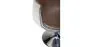Lounge Chair - Design Chair - Leatherette and Metal - Cognac image 7