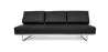 Leather Upholstered Sofa Bed - 3 Seater - Kart image 7