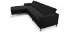 Chaise longue design - Upholstered in Polipiel - Nova image 7