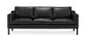 Leather Upholstered Sofa - 3 Seater - Menache image 7