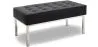 Design Bench - 2 seats - Upholstered in Leather - Konel image 7