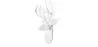 Wall Decoration - White Deer Head - Uka image 7
