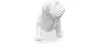 Decorative sculpture design Bulldog - Resin image 7