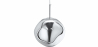 Buy Ceiling Lamp - Designer Pendant Lamp - Evanish Silver 59486 - prices