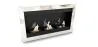 Modern Wall-Mounted Ethanol Fireplace - VPF-FD51S-CHROME image 9