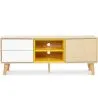 Buy Wooden TV Stand - Scandinavian Design - Daven Yellow 59657