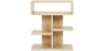 Scandinavian style low shelf with 5 compartments - Wood image 9