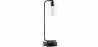 Buy Giulio desk lamp - Metal and glass Black 59583 - in the EU