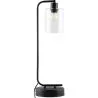 Buy Giulio desk lamp - Metal and glass Black 59583