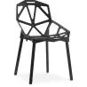 Buy Design Hit dining chair - PP and Metal Black 59796