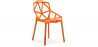 Buy Design Hit dining chair - PP and Metal Orange 59796 - prices