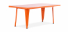 Buy Stylix Kid Table 120 cm - Metal Orange 59686 at Privatefloor