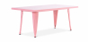Buy Stylix Kid Table 120 cm - Metal Pink 59686 in the Europe