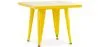 Square Children's Table - Industrial - Metal - 60cm - Stylix image 9