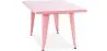 Square Children's Table - Industrial - Metal - 60cm - Stylix image 9