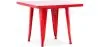 Square Children's Table - Industrial - Metal - 60cm - Stylix image 9