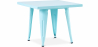 Buy Square Children's Table - Industrial - Metal - 60cm - Stylix Aquamarine 59685 - in the EU