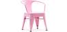 Buy Children's Chair with Armrests - Children's Chair Industrial Design - Steel - Stylix Pink 59684 - in the EU