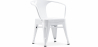 Buy Children's Chair with Armrests - Children's Chair Industrial Design - Steel - Stylix White 59684 - prices