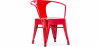 Buy Stylix Kid Chair with armrest - Metal Red 59684 at Privatefloor