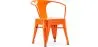 Children's Chair with Armrests - Children's Chair Industrial Design - Steel - Stylix image 9