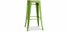 Buy Stylix stool  - Metal and Light Wood - 76cm  Light green 59704 at Privatefloor