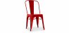 Buy Stylix chair square Seat - New edition - Metal Red 59687 in the Europe