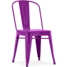 Buy Dining Chair in Steel - Industrial Design - New Edition - Stylix Mauve 59687 - prices