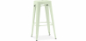 Buy Bar Stool - Industrial Design - Steel - 76cm - Stylix Pale Green 58990 with a guarantee