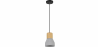 Buy Minnie Hanging Lamp - Wood and Concrete Natural wood 59621 - in the EU