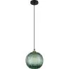 Buy Viola Hanging Lamp - Metal and Glass Green 59625
