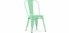 Buy Steel Dining Chair - Industrial Design - New Edition - Stylix Mint 59802 at Privatefloor