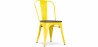 Buy Dining Chair - Industrial Design - Wood and Steel - New Edition - Stylix Yellow 59804 - prices