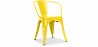 Buy  Stylix chair with armrests New Edition - Metal Yellow 59809 - prices