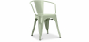 Dining Chair with Armrests - Steel - New Edition - Stylix image 9