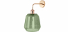 Buy Alessia wall lamp - Crystal and metal Green 59343 in the Europe