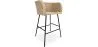 Rattan Stool with Armrests - Boho Bali Design - Ishita image 9