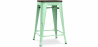 Buy Stylix Stool wooden - Metal - 60cm  Mint 99958354 - prices