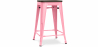 Buy Stylix Stool wooden - Metal - 60cm  Pink 99958354 in the Europe