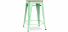 Buy Industrial Design Bar Stool - Wood & Steel - 61cm - Stylix Mint 59696 Home delivery