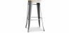 Buy Stylix stool  - Metal and Light Wood - 76cm  Steel 59704 at Privatefloor