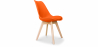Buy Office Chair - Dining Chair - Scandinavian Style - Denisse Orange 58293 in the Europe