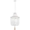 Buy Boho Style Beaded Chandelier Lamp White 59829