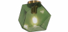 Buy Crystal Ceiling Lamp - Retro Design Flush Mount - Avo Green 59832 in the Europe