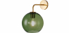 Buy Spherical Glass Shade Wall Sconce Green 59833 in the Europe